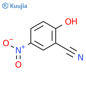 2-Hydroxy-5-nitrobenzonitrile structure