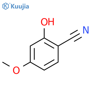 2-Hydroxy-4-methoxybenzonitrile structure