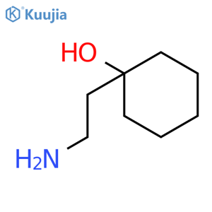 1-(2-aminoethyl)cyclohexan-1-ol structure