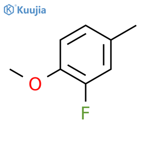 2-Fluoro-1-methoxy-4-methylbenzene structure