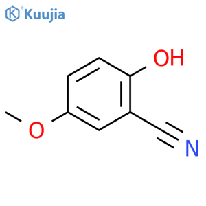 2-Hydroxy-5-methoxybenzonitrile structure