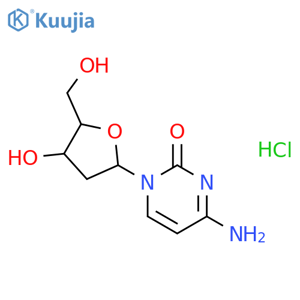 2'-Deoxycytidine hydrochloride structure