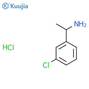 1-(3-Chlorophenyl)ethanamine Hydrochloride structure