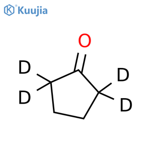 Cyclopentanone-2,2,5,5-d4 structure