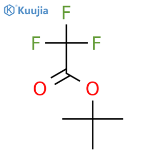 t-Butyl trifluoroacetate structure