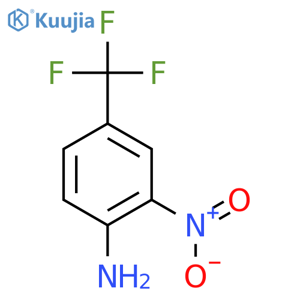 4-Amino-3-nitrobenzotrifluoride structure