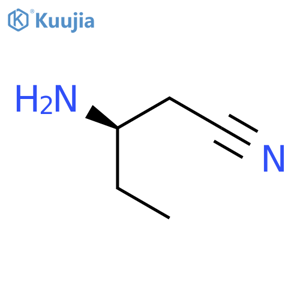 Pentanenitrile,3-amino-, (3R)- structure