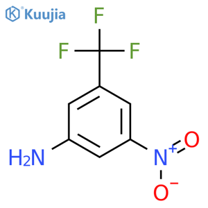 3-Nitro-5-(trifluoromethyl)aniline structure