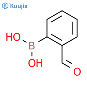 (2-formylphenyl)boronic acid structure