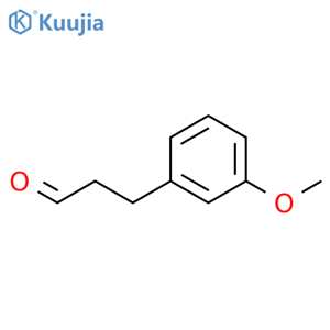 3-(3-Methoxyphenyl)propanal structure