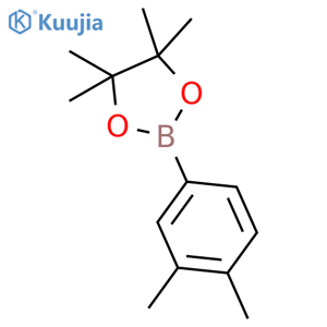 2-(3,4-Dimethylphenyl)-4,4,5,5-tetramethyl-1,3,2-dioxaborolane structure