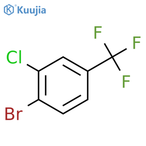 4-Bromo-3-chlorobenzotrifluoride structure