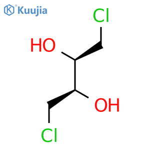 2,3-Butanediol, 1,4-dichloro-, (R*,R*)- structure