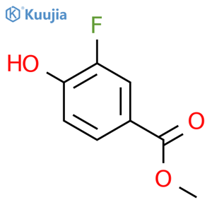 Methyl 3-fluoro-4-hydroxybenzoate structure