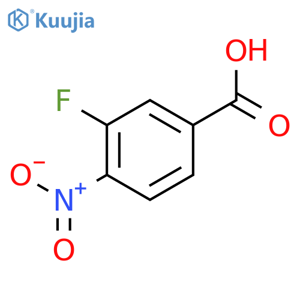 3-Fluoro-4-nitrobenzoic acid structure