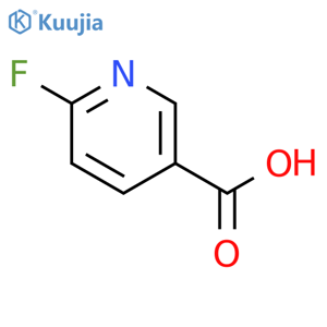 6-fluoropyridine-3-carboxylic acid structure