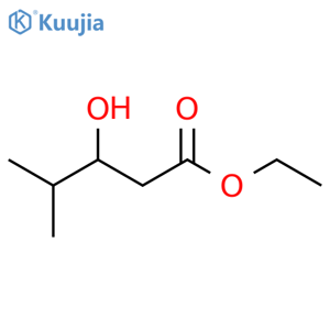 Ethyl 3-hydroxy-4-methylpentanoate structure