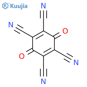 1,4-Cyclohexadiene-1,2,4,5-tetracarbonitrile, 3,6-dioxo- structure