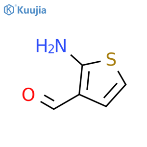 2-Aminothiophene-3-carbaldehyde structure