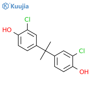 3,3',5-Trichlorobisphenol A structure