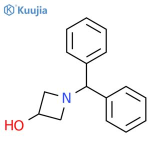 1-BENZHYDRYLAZETAN-3-OL structure