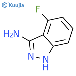 4-Fluoro-1H-indazol-3-amine structure