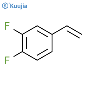 3,4-Difluorostyrene structure