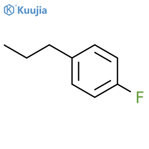 Benzene,1-fluoro-4-propyl- structure