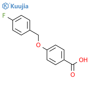 4-(4-Fluoro-benzyloxy)-benzoic acid structure