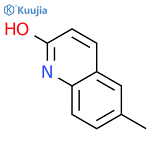 2-Hydroxy-6-methylquinoline structure