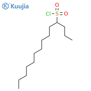 4-Tetradecanesulfonyl chloride structure