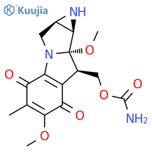 Mitomycin A structure