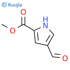 Methyl 4-formyl-1H-pyrrole-2-carboxylate structure