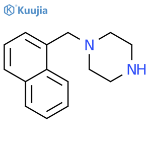 1-(1-Naphthylmethyl)piperazine structure