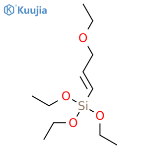 Silane, triethoxy[(1E)-3-ethoxy-1-propenyl]- structure