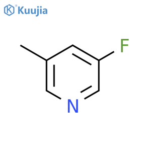 3-Fluoro-5-methylpyridine structure