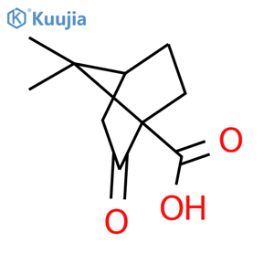 7,7-Dimethyl-2-oxobicyclo2.2.1heptane-1-carboxylic Acid structure