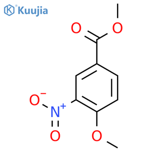 Methyl 4-methoxy-3-nitrobenzoate structure