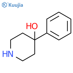 4-Phenylpiperidin-4-ol structure