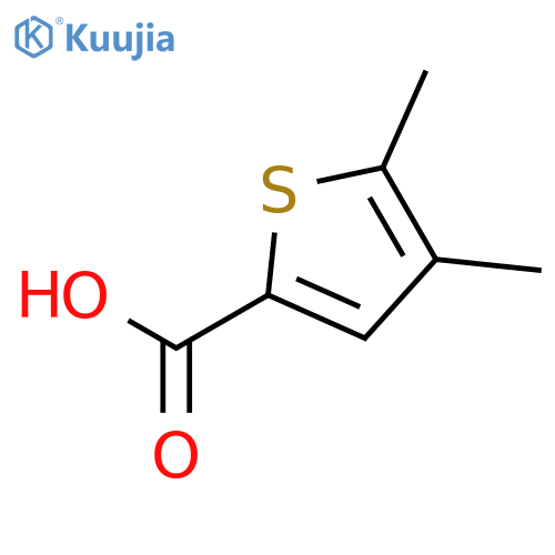 4,5-Dimethylthiophene-2-carboxylic acid structure