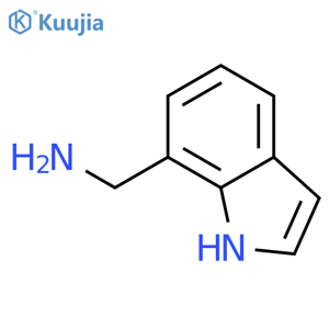 1H-indol-7-ylmethanamine structure