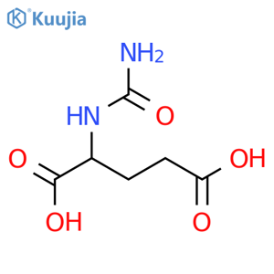 2-(carbamoylamino)pentanedioic Acid structure