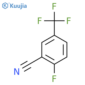 2-Fluoro-5-(trifluoromethyl)benzonitrile structure