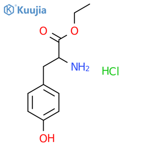 H-Tyr-OEt.HCl structure