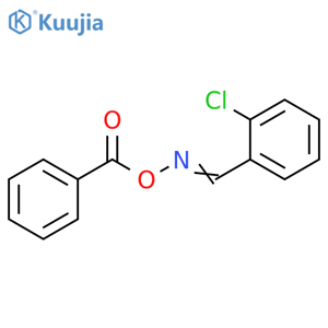 2-Chlorobenzaldehyde O-benzoyloxime structure