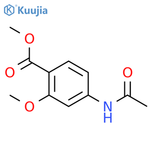 Methyl 4-acetamido-2-methoxybenzoate structure