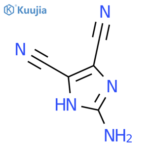 2-Amino-4,5-imidazoledicarbonitrile structure