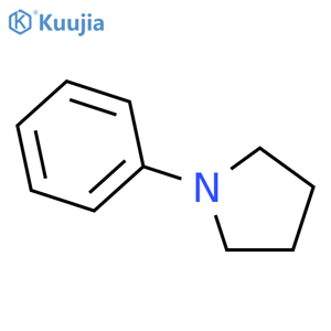 1-Phenylpyrrolidine structure