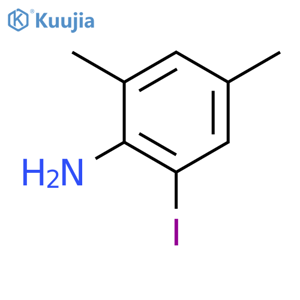 2-Iodo-4,6-dimethylaniline structure