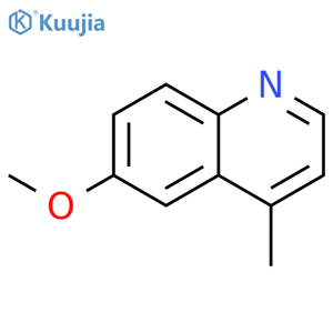 6-Methoxy-4-methylquinoline structure